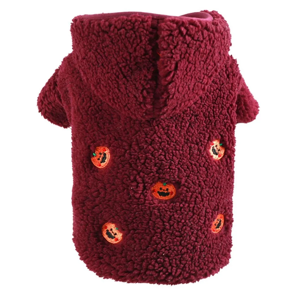 Winter Dog Cat Coat Winter Fleece Pet Clothes Hooded Coat Down Jacket Puppy Pet Clothing For Dogs Chihuahua Yorkie Pug Outfits