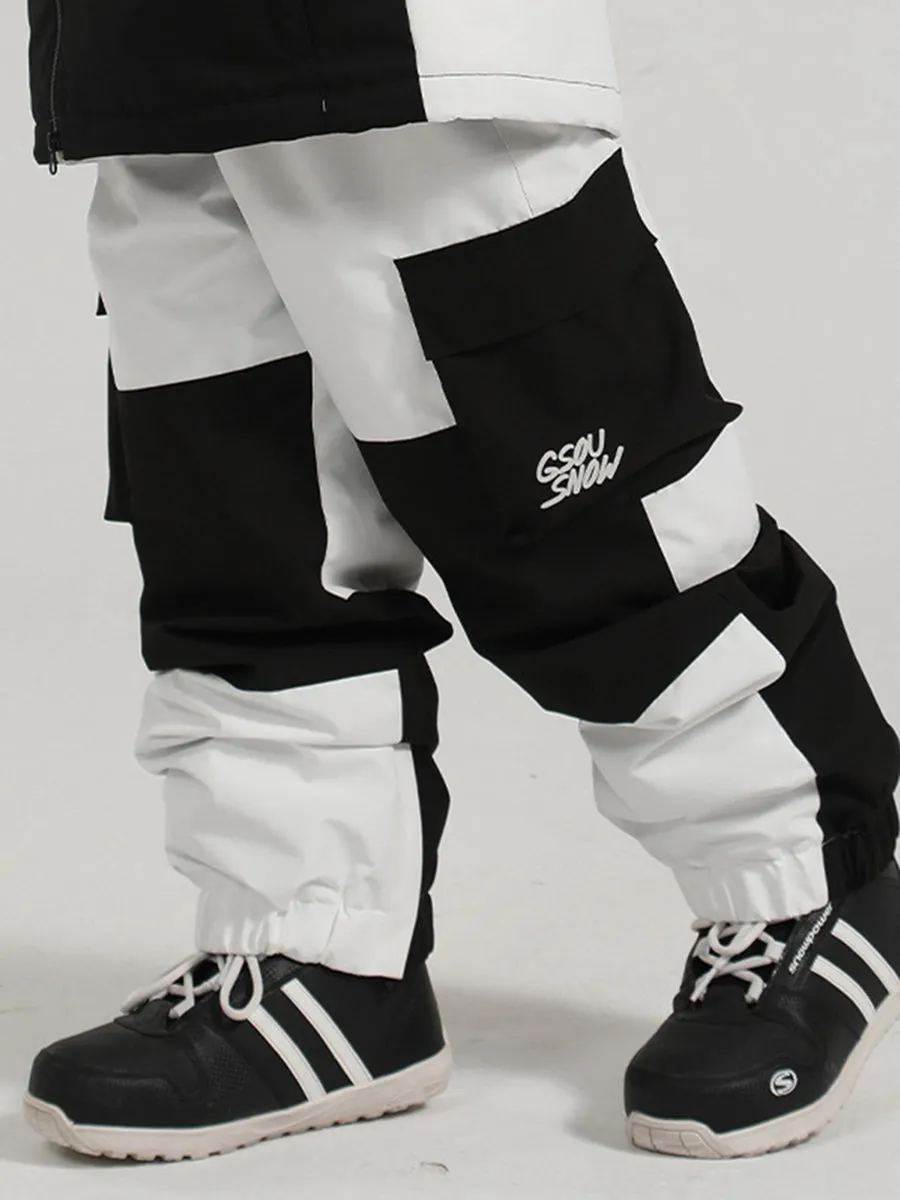 Yeefine Waterproof Unisex Snowboard Ski Cargo Jogger